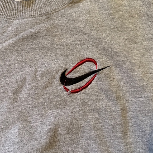 Vintage 80s Nike Heathered Grey Crewneck - Picture 4 of 6